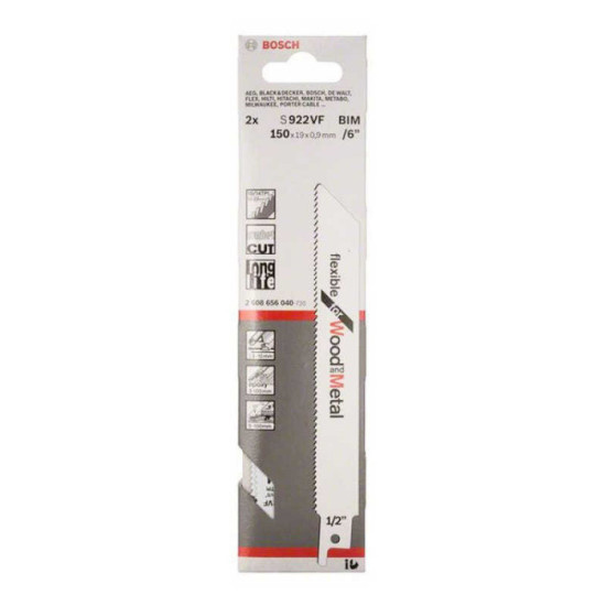Lame de scie sabre Bosch 2608656040