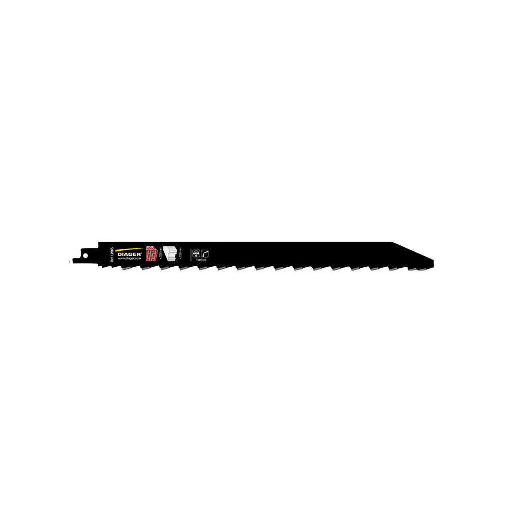 Lame de scie sabre carbure pour brique diager L206SL3001