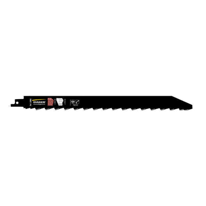 Lame de scie sabre carbure pour brique diager L206SL3001