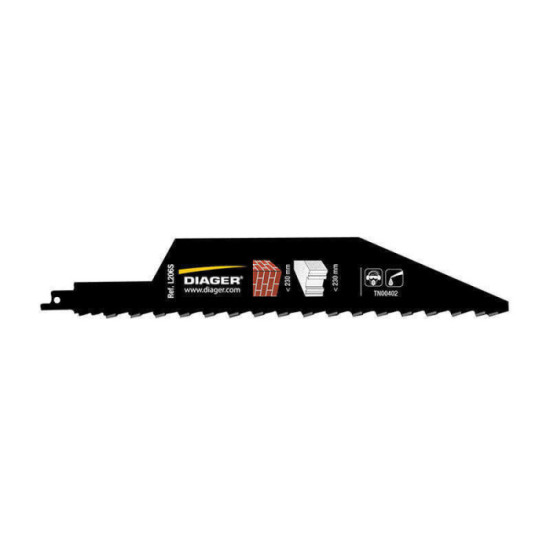 Lame de scie sabre carbure pour brique diager L206SL3001