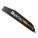 Coffret de lames pour scie sabre bi metal avec revetement 6 pcs Dewalt DT2440L