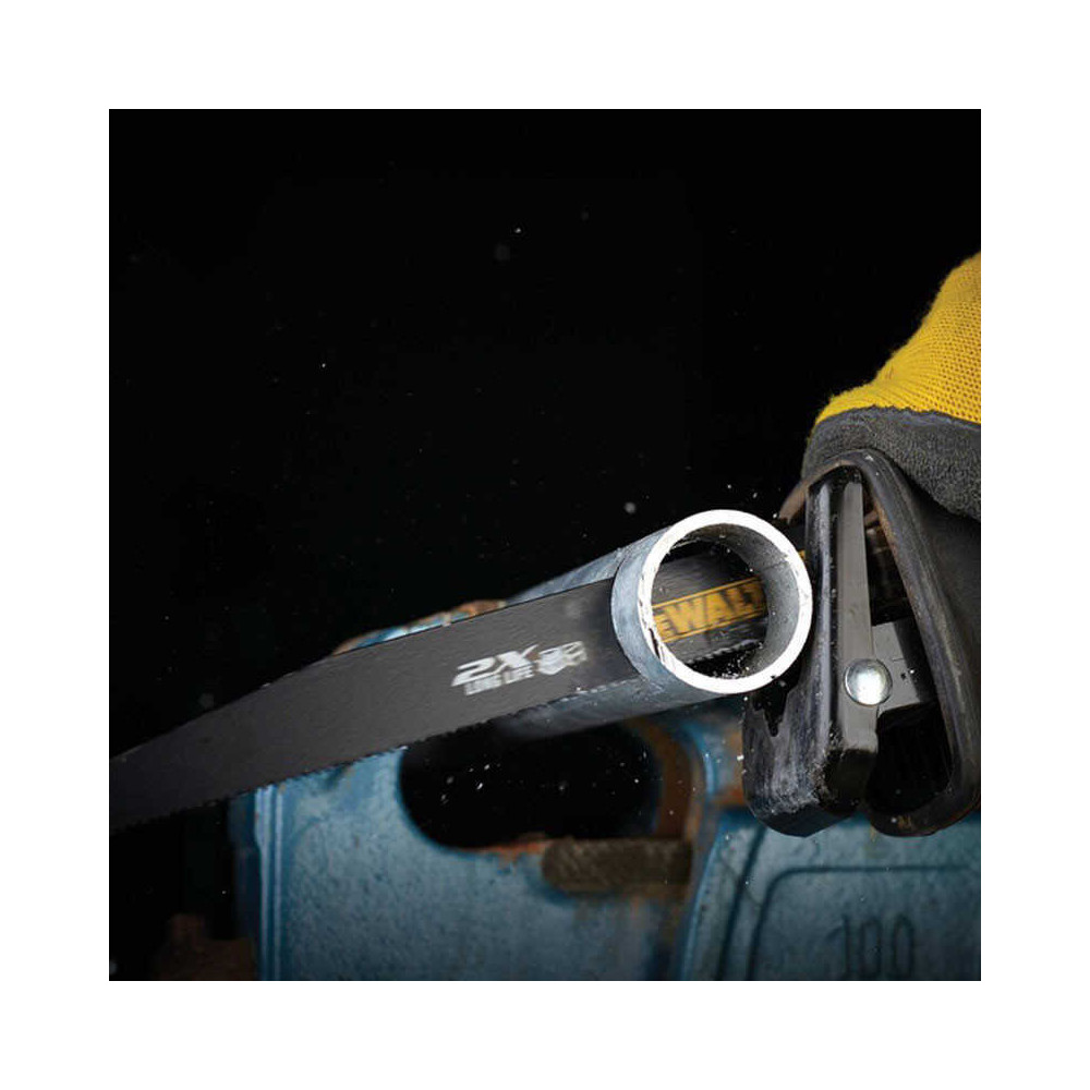 Coffret de lames pour scie sabre bi metal avec revetement 6 pcs Dewalt DT2440L