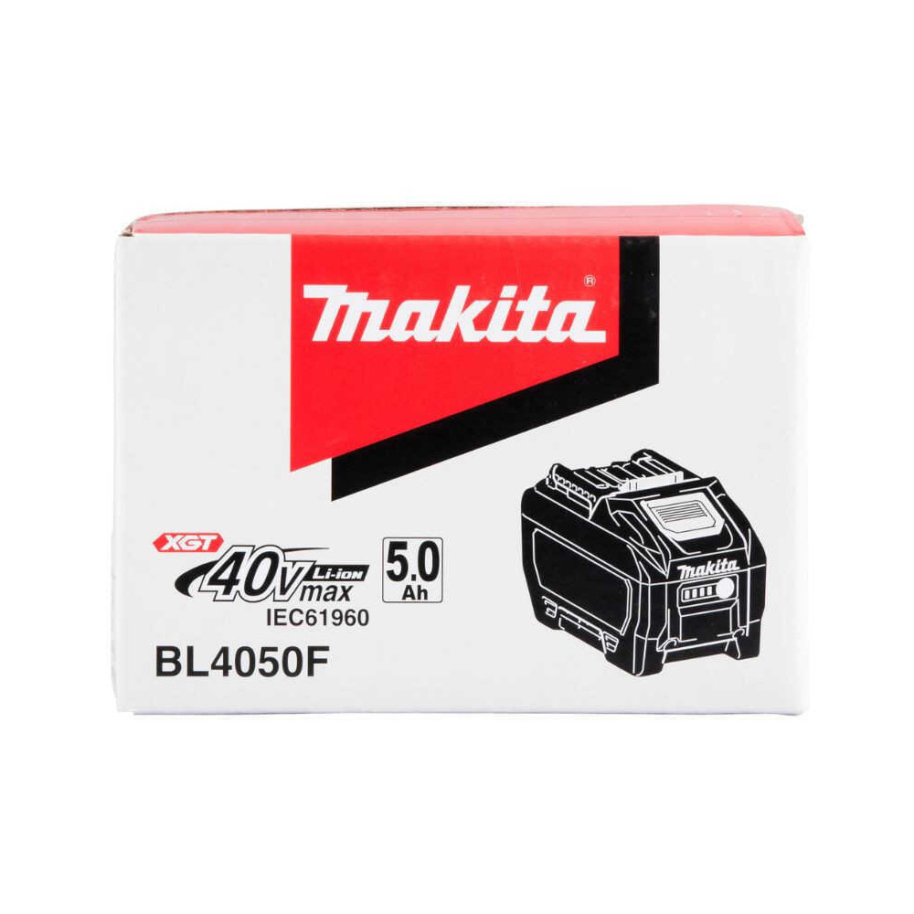 Batterie pour outil sans fil 40V li ion xgt 50 ah avec indicateur de charge Makita BL4050F