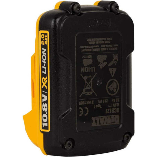Batterie 108V 20AH pour outil sans fil xr li ion Dewalt DCB127 xj