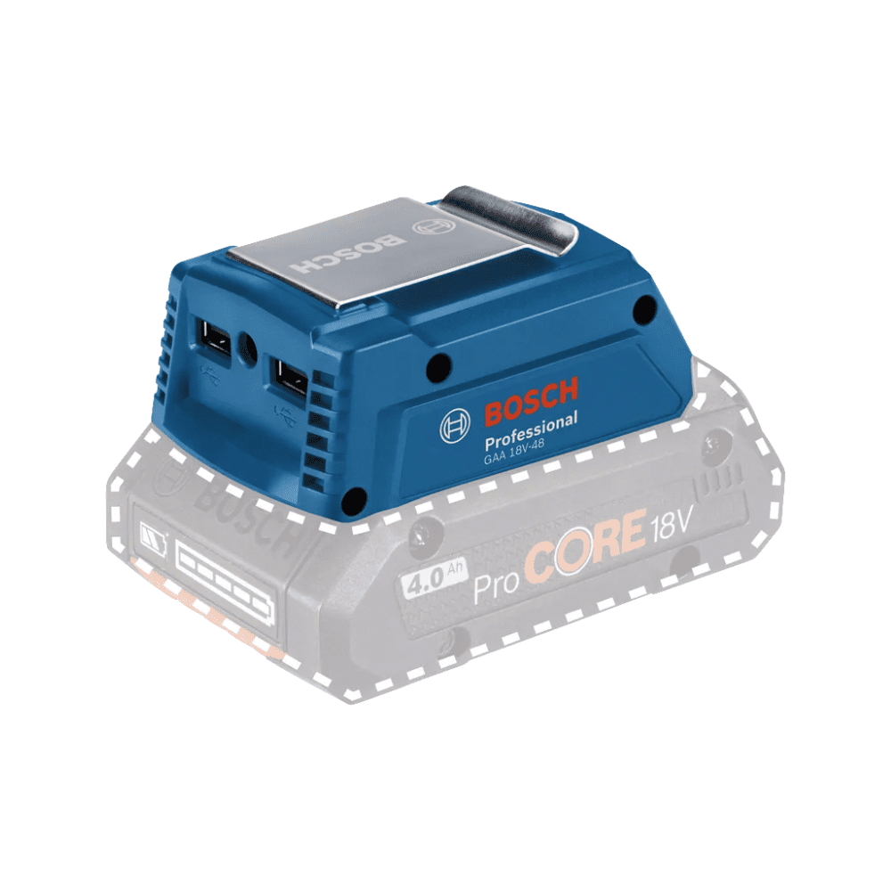 Adaptateur charge usb compact ultra rapide Bosch 06188000L6
