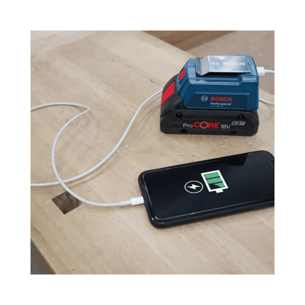 Adaptateur charge usb compact ultra rapide Bosch 06188000L6