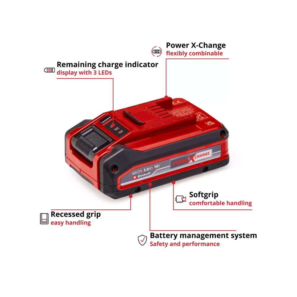 Batterie 18V 30AH power x change plus Einhell 4511501