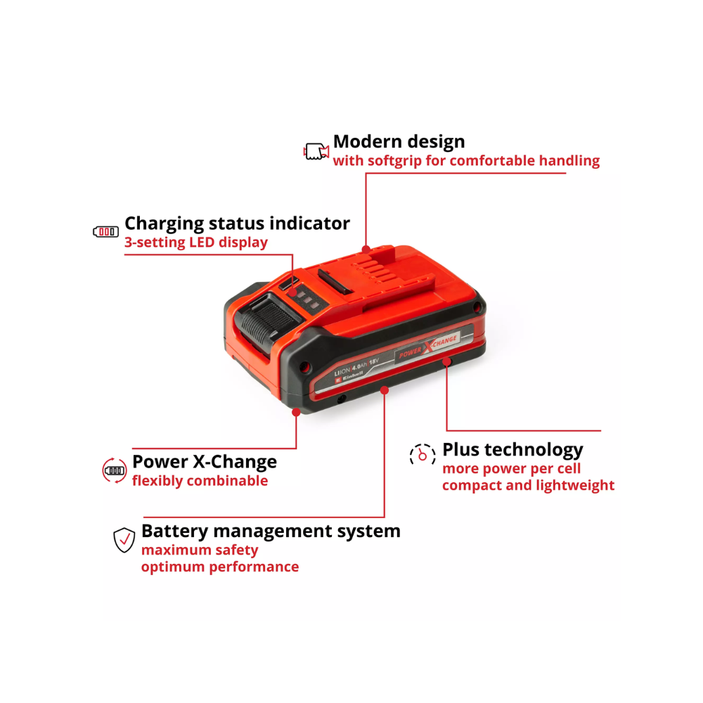 Batterie 18V 40AH power x change plus Einhell 4511553
