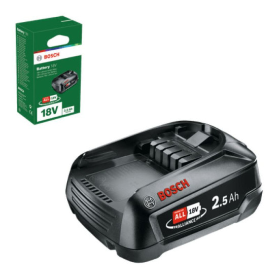 Batterie 18V 25AH pba Bosch 1600A005B0
