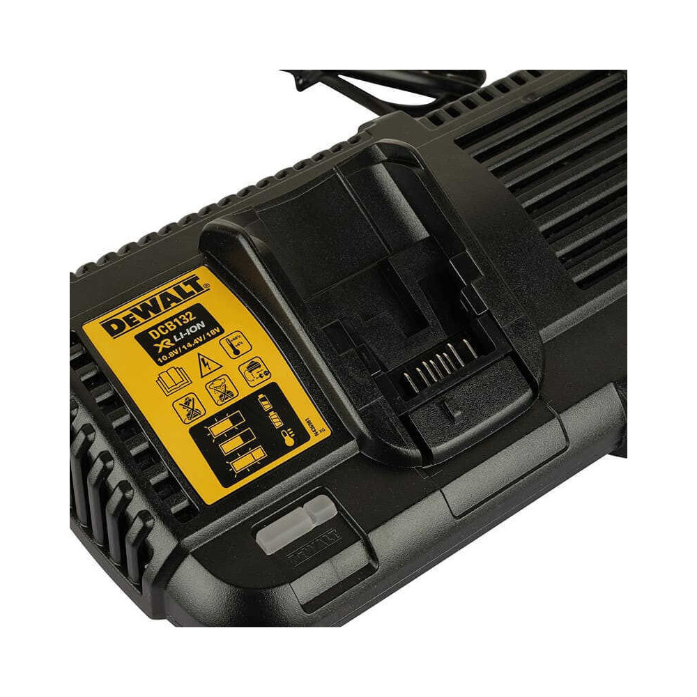 Chargeur double 18V xr Dewalt DCB132