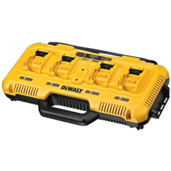 Chargeur 4 batteries 12V a 54V xr et xr flexvolt Dewalt DCB104 qw