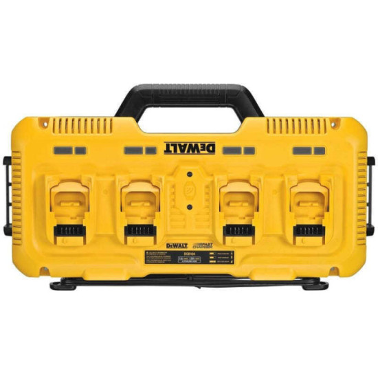 Chargeur 4 batteries 12V a 54V xr et xr flexvolt Dewalt DCB104 qw