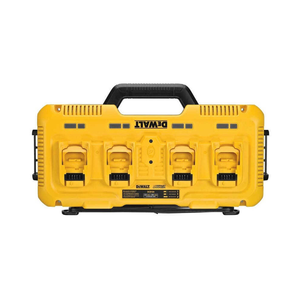 Chargeur 4 batteries 12V a 54V xr et xr flexvolt Dewalt DCB104 qw