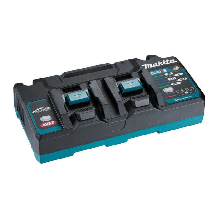 Chargeur double rapide pour batterie xgt 191N09 8 Makita DC40RB