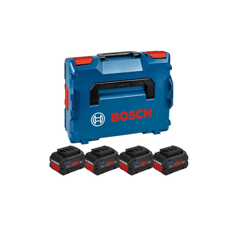 Pack batteries 18V procore en coffret Bosch 1600A02A2U