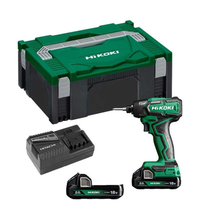 HiKOKI WH18DDWRZ Visseuse à chocs 18V 140Nm 2x2,0Ah | ProForPro