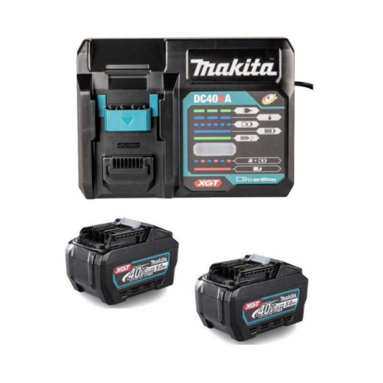 Pack batterie 2X50 ah chargeur Makita 1911V6 0