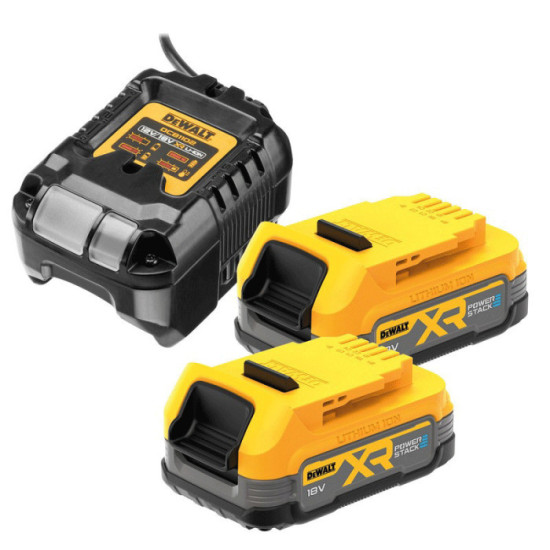 Pack energie xr 18V 2X17 ah avec chargeur Dewalt DCB1102E2 qw