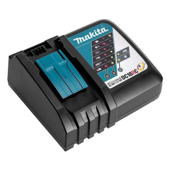 Pack energie batterie chargeur 18V avec sac Makita BL1830B DC18RC