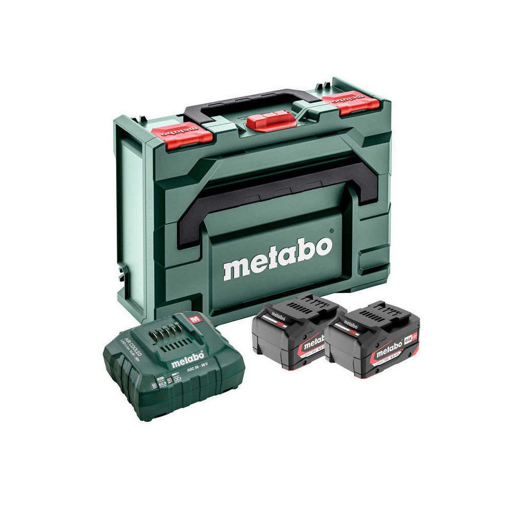 Pack energie 18V li power chargeur asc 55 dans metabox Metabo 685064000