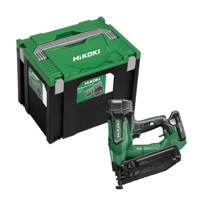 HiKOKI NT1865DAW6Z Cloueur finition 18V 16Ga HitCase nu | ProForPro