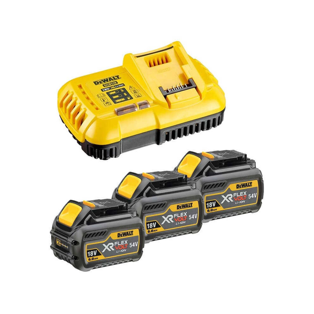 Pack energie flexvolt Dewalt DCB118T3 qw