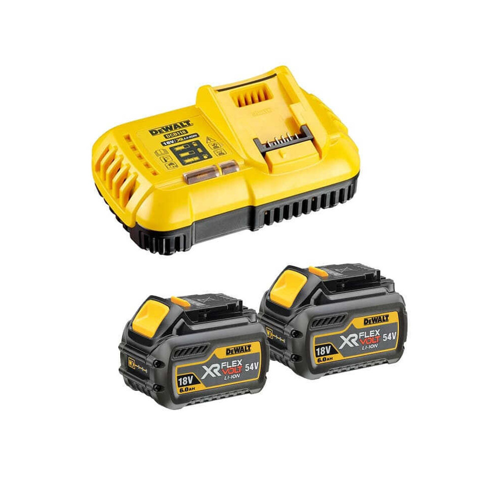 Pack energie 54V18V flexvolt Dewalt DCB118T2 qw