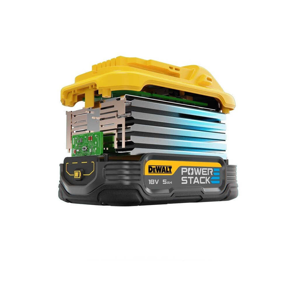Starter kit 18V powerstack 1X5 ah 1X17 avec chargeur DCB115H2 qw
