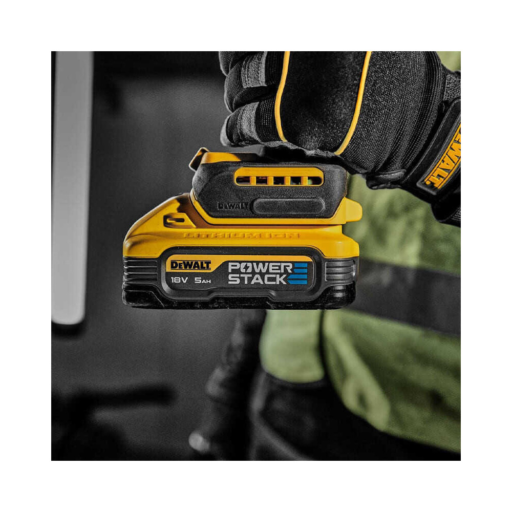 Starter kit 18V powerstack 1X5 ah 1X17 avec chargeur DCB115H2 qw