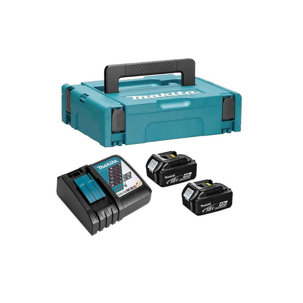Power source kit 2 x 40 ah dans coffret makpac Makita 197494 9