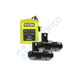 Pack energie one 18V 2X20 ah li ion avec chargeur RC18115 220 Ryobi 5133004296