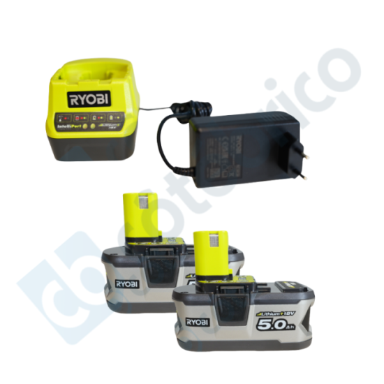 Pack energie 2X50 ah RC18120 250 Ryobi 5133003364