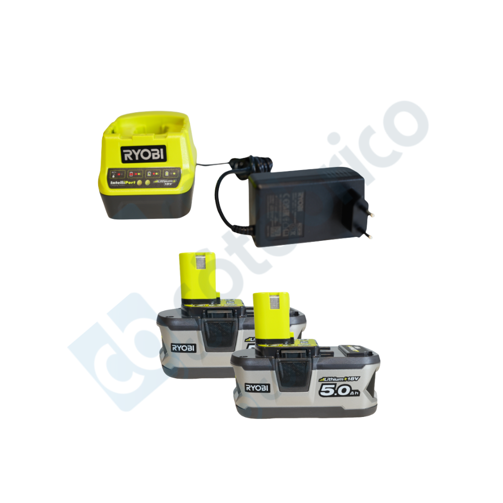 Pack energie 2X50 ah RC18120 250 Ryobi 5133003364
