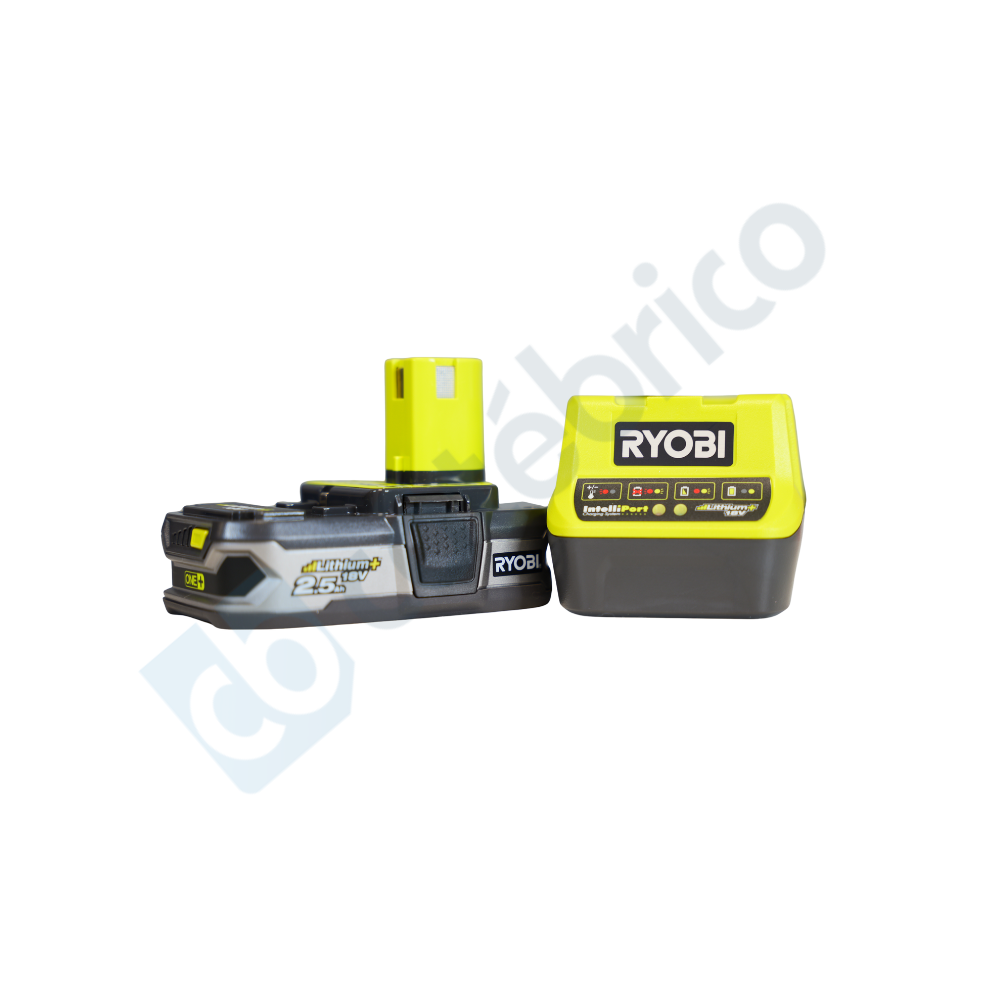 Pack chargeur 20 ah 1 batterie 25 ah RC18120 125 Ryobi 5133003359