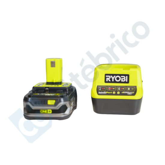 Pack chargeur 20 ah 1 batterie 25 ah RC18120 125 Ryobi 5133003359