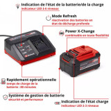 Pack energie power x change 1X52 ah chargeur Einhell 4512114