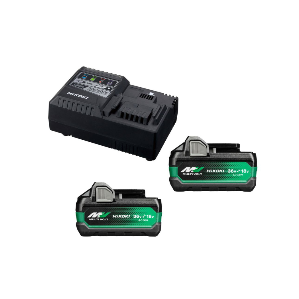 Pack energie 2X50AH chargeur Hikoki UC18YSL3WHZ