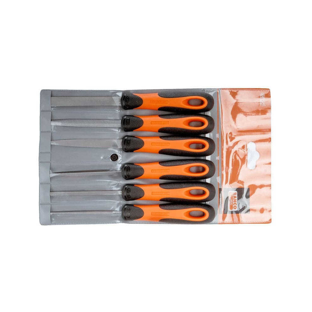 Set 6 limes Bahco bah 1 476