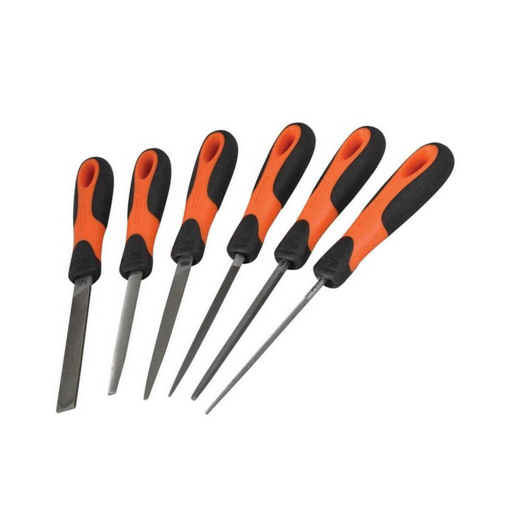 Set 6 limes Bahco bah 1 476