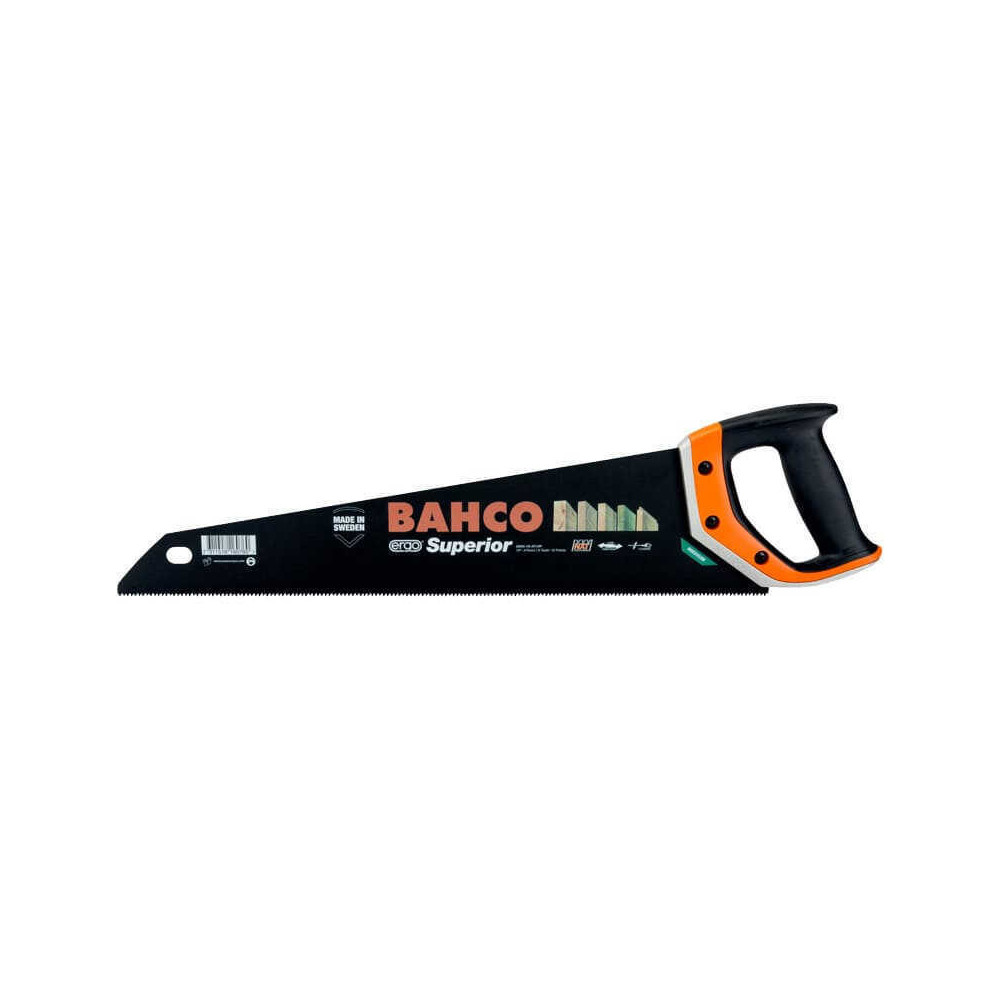 Scies egoine superior ergo bois ou platre Bahco 2600 22 xt hp