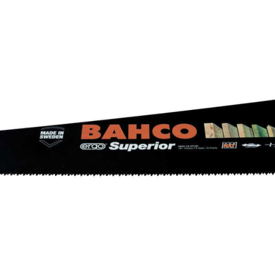 Scies egoine superior ergo bois ou platre Bahco 2600 22 xt hp