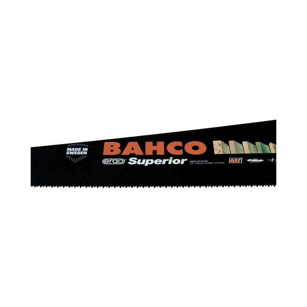 Scies egoine superior ergo bois ou platre Bahco 2600 22 xt hp