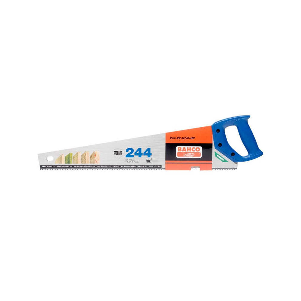 Scie egoine 550MM pour bois et plastique Bahco 244 22 U78 hp