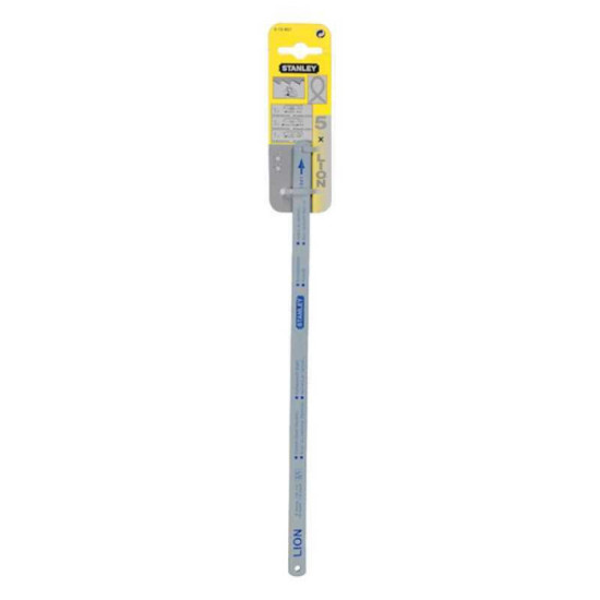 Lot de 5 lames de scie a metaux Stanley 0 15 801