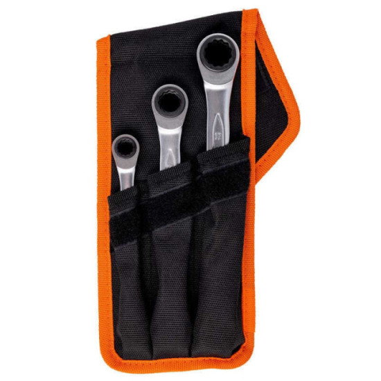 Jeu de cles polygonales Bahco S4RM 3T