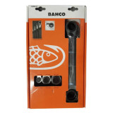 Jeu de cles polygonales a cliquet Bahco S4RM4T