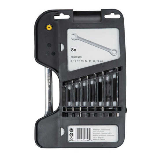 Jeu de cle mixte a cliquet Makita b 65523