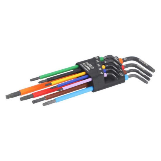 Jeu de 9 cles males Bahco C1997TORX9P