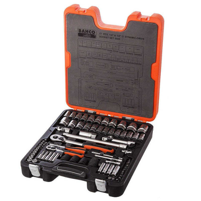 Coffret 77 douilles Bahco S800 au prix HT