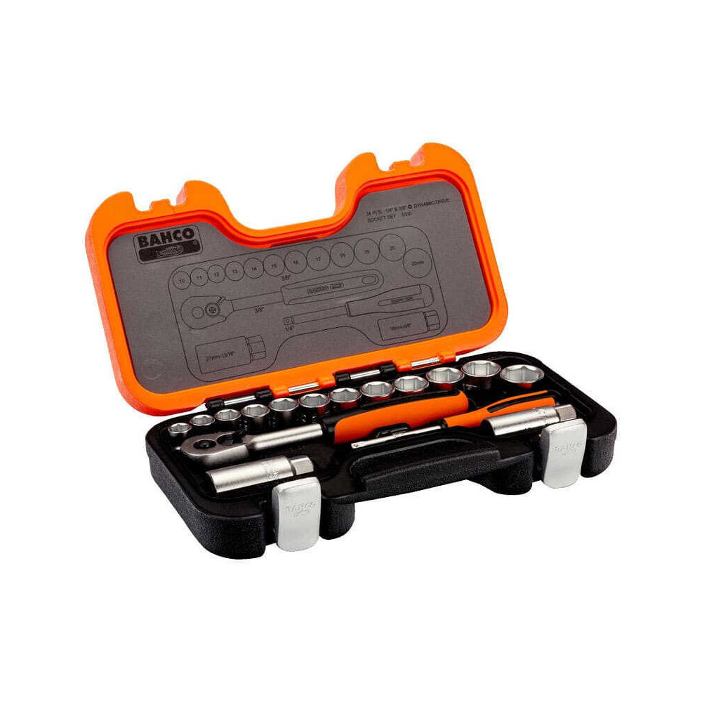 Coffret 34 douilles Bahco S330